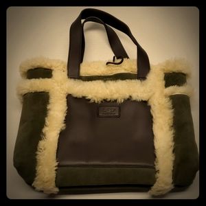Leather UGG bag